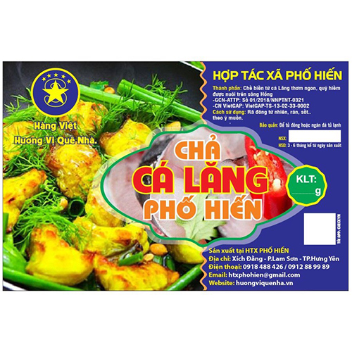 Chả cá lăng Phố Hiến